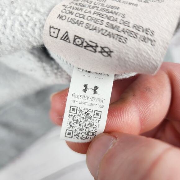 Under Armour Women’s Project Rock Iron Paradise Sweatshirt L Gray 1370546 - Picture 6 of 10